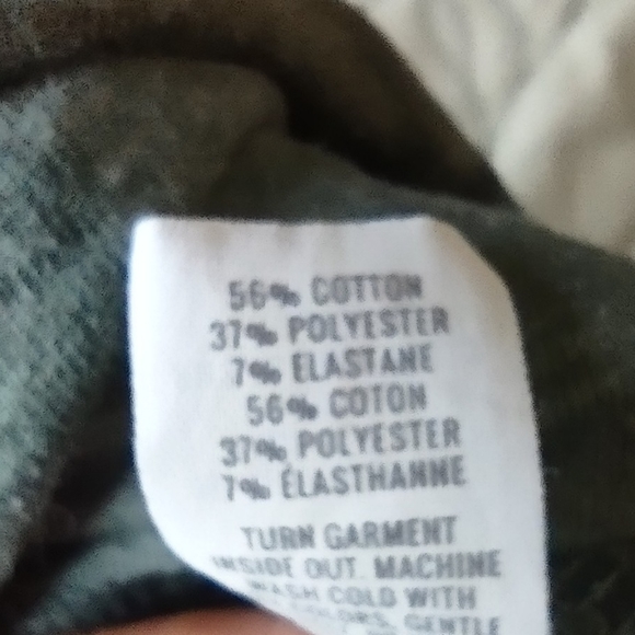 Aerie Cotton Blend Chill Play Move Leggings In Green Camo Size Small - Picture 6 of 6